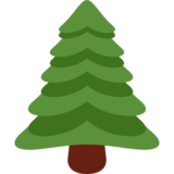 常绿乔木emoji素材一 160x160像素