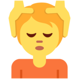 按摩的人emoji素材一 160x160像素