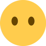 没有嘴的脸emoji素材一 160x160像素