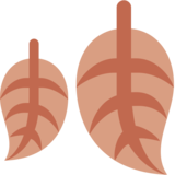 落叶emoji素材一 160x160像素