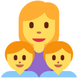家庭:女人,男孩,男孩emoji素材一 160x160像素