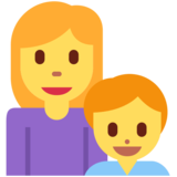 家庭：女人，男孩emoji素材一 160x160像素