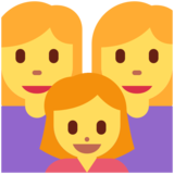 家庭:女人,女人,女孩emoji素材一 160x160像素