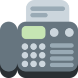 传真机emoji素材一 160x160像素