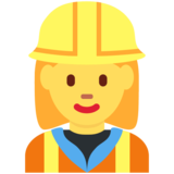 女建筑工人emoji素材一 160x160像素