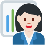 女上班族：肤色浅emoji素材一 160x160像素