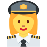 女飞行员emoji素材一 160x160像素