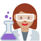 女科学家:中等肤色emoji素材一 160x160像素