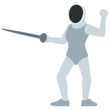 个人击剑emoji素材一 160x160像素