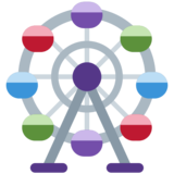 摩天轮emoji素材一 160x160像素