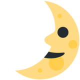 第一季月亮脸emoji素材一 160x160像素