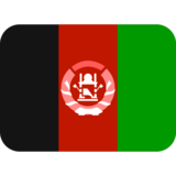 国旗：阿富汗emoji素材一 160x160像素