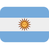国旗：阿根廷emoji素材一 160x160像素