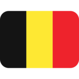 旗帜：比利时emoji素材一 160x160像素