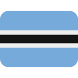 旗帜：博茨瓦纳emoji素材一 160x160像素