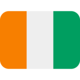 国旗：科特迪瓦emoji素材一 160x160像素