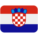 国旗：克罗地亚emoji素材一 160x160像素