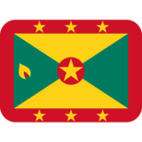 旗帜：格林纳达emoji素材一 160x160像素