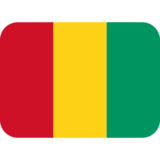 旗帜：几内亚emoji素材一 160x160像素