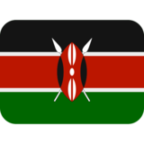 旗帜：肯尼亚emoji素材一 160x160像素