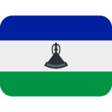 旗帜：莱索托emoji素材一 160x160像素