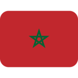 国旗：摩洛哥emoji素材一 160x160像素