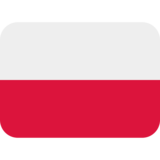 国旗：波兰emoji素材一 160x160像素