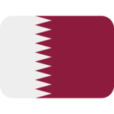 国旗：卡塔尔emoji素材一 160x160像素