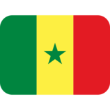 旗帜：塞内加尔emoji素材一 160x160像素