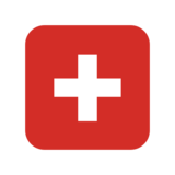 国旗：瑞士emoji素材一 160x160像素