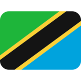 旗帜：坦桑尼亚emoji素材一 160x160像素