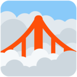 多雾的emoji素材一 160x160像素