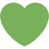 绿心emoji素材一 160x160像素