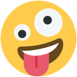 滑稽的脸emoji素材一 160x160像素