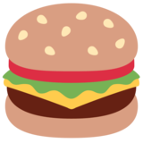 汉堡包emoji素材一 160x160像素