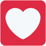 装饰的心emoji素材一 160x160像素