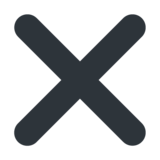 乘法符号emoji素材一 160x160像素