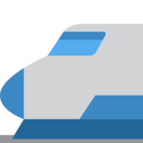 子弹头列车emoji素材一 160x160像素