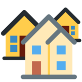 房屋emoji素材一 160x160像素