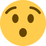 小困惑的脸emoji素材一 160x160像素