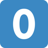 键帽数字0emoji素材一 160x160像素