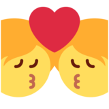 吻emoji素材一 160x160像素