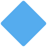 大蓝钻石emoji素材一 160x160像素