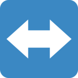 左右箭头emoji素材一 160x160像素