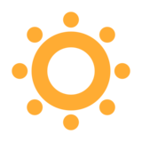 “调暗”按钮emoji素材一 160x160像素