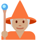 法师：中等肤色emoji素材一 160x160像素