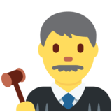 男法官emoji素材一 160x160像素