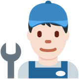 男机械工：浅肤色emoji素材一 160x160像素