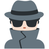 男侦探：浅肤色emoji素材一 160x160像素