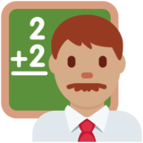 男老师：中等肤色emoji素材一 160x160像素